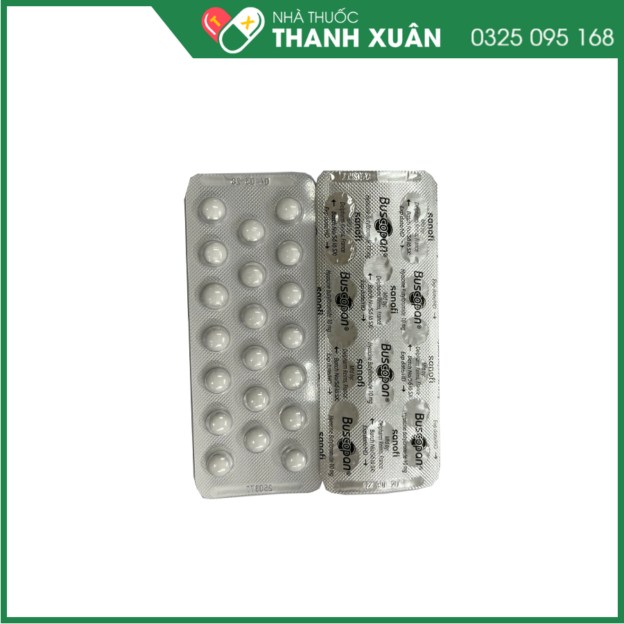 Buscopan 10mg giảm co thắt cơ trơn đường sinh dục, tiết niệu, đường tiêu hóa